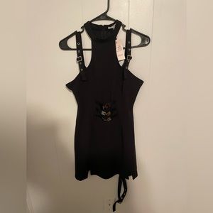 Lychee the Label Heart Buckle Garter Dress